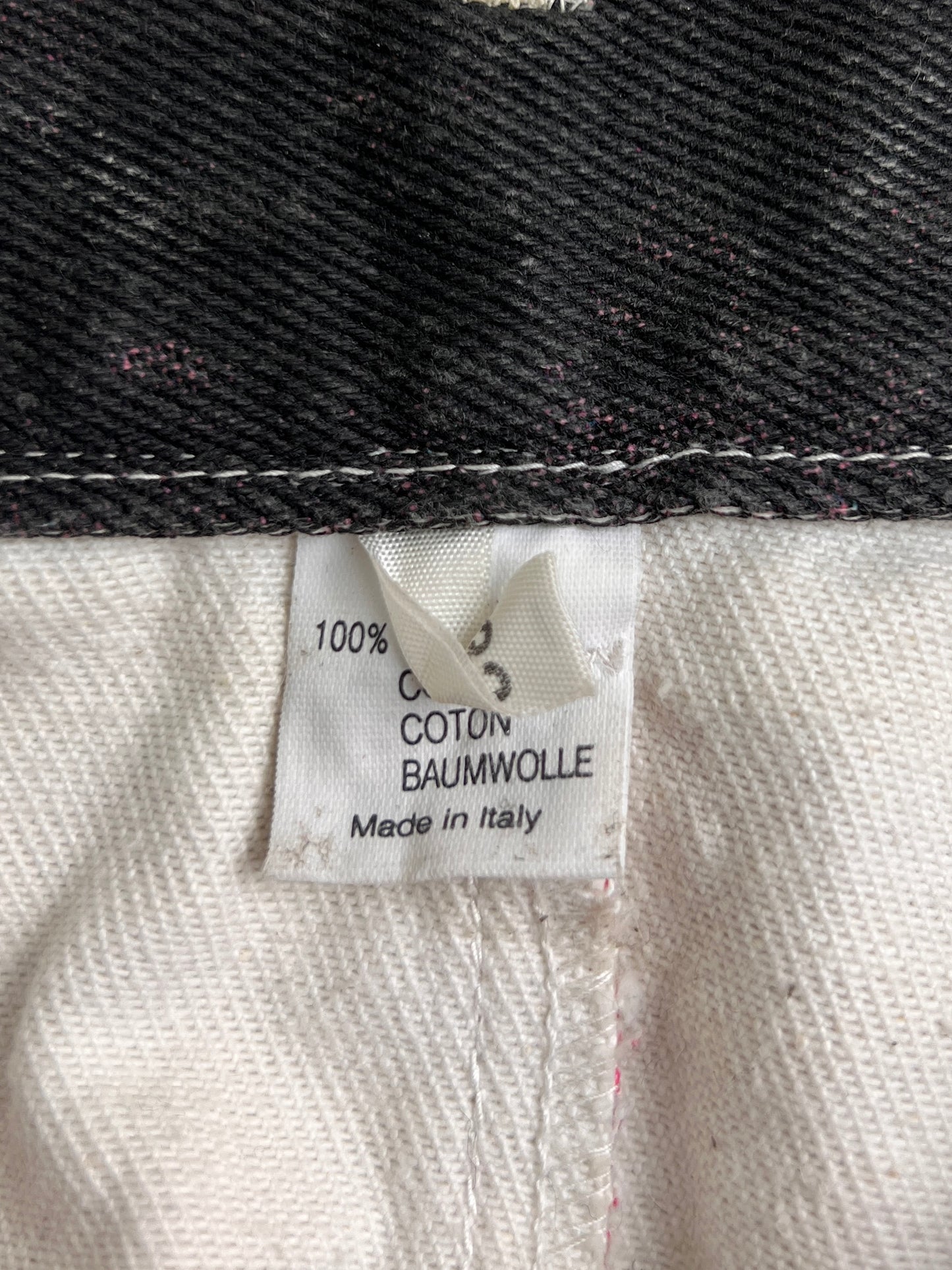 Vivienne Westwood Spring 1992 “Salon” Print Straight Jeans