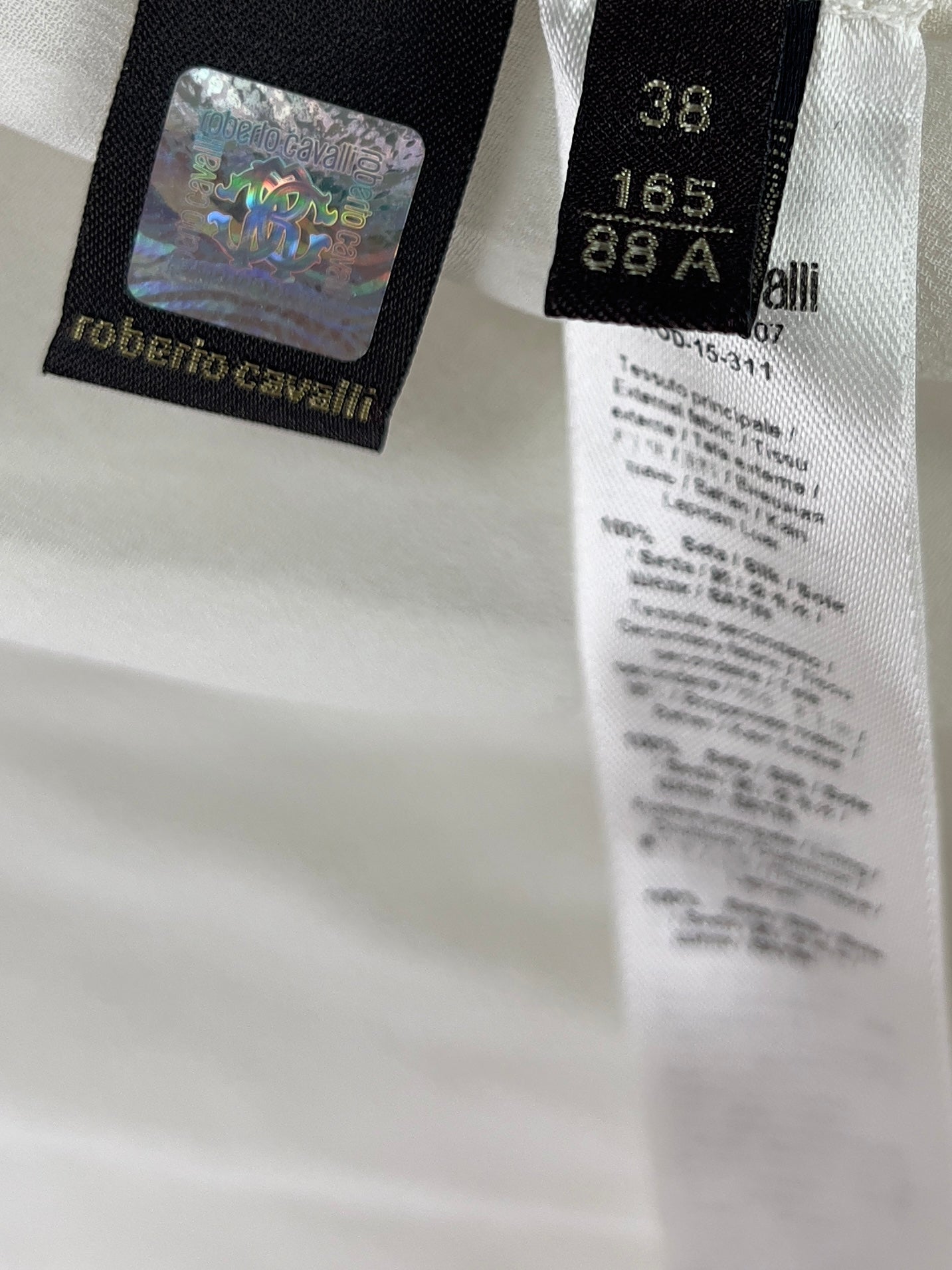 Archival Roberto Cavalli Resort 2015 Embellished Silk Boho Gown