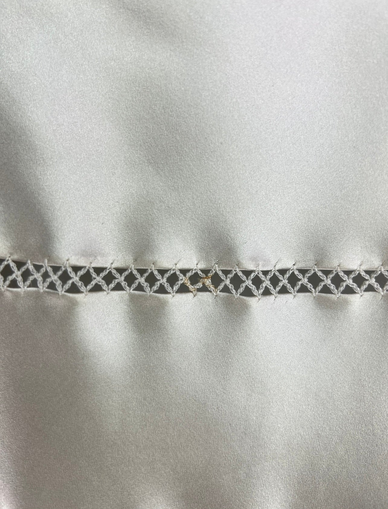 Dior by John Galliano Spring 2004 Bias-Cut Off-White Silk Satin Dress