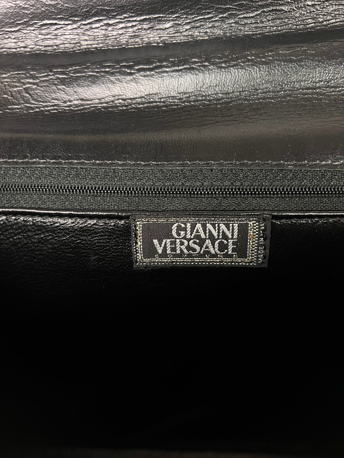 Gianni Versace Fall 1994 Mock Croc Medusa Kelly Satchel — “Princess Diana Handbag”