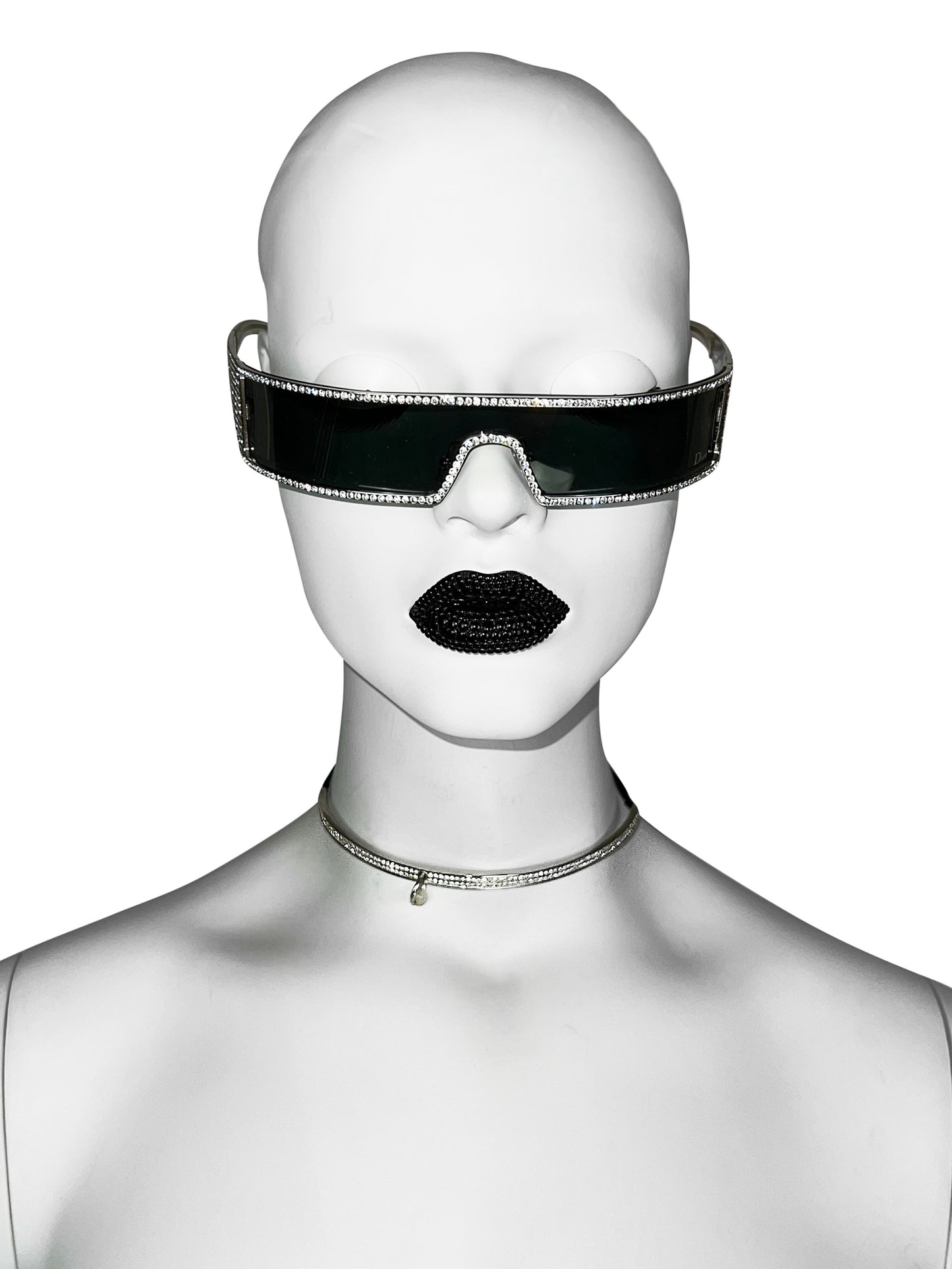 Dior Fall 2003 Swarovski Crystal Piercing Choker