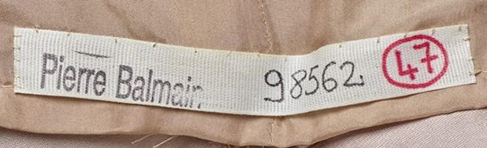 Haute Couture Pierre Balmain by Oscar de la Renta Fall 1998 Runway Ensemble