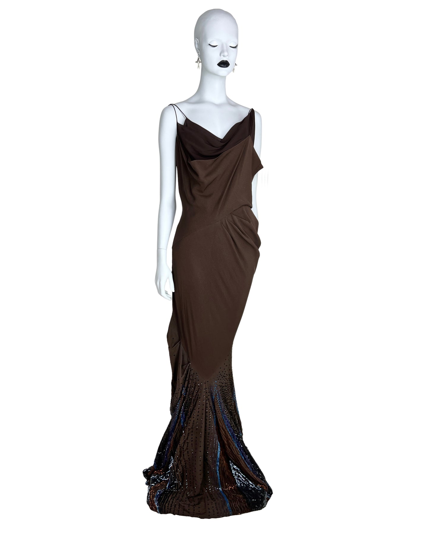 Dior Fall 2006 Silk Beaded Gown