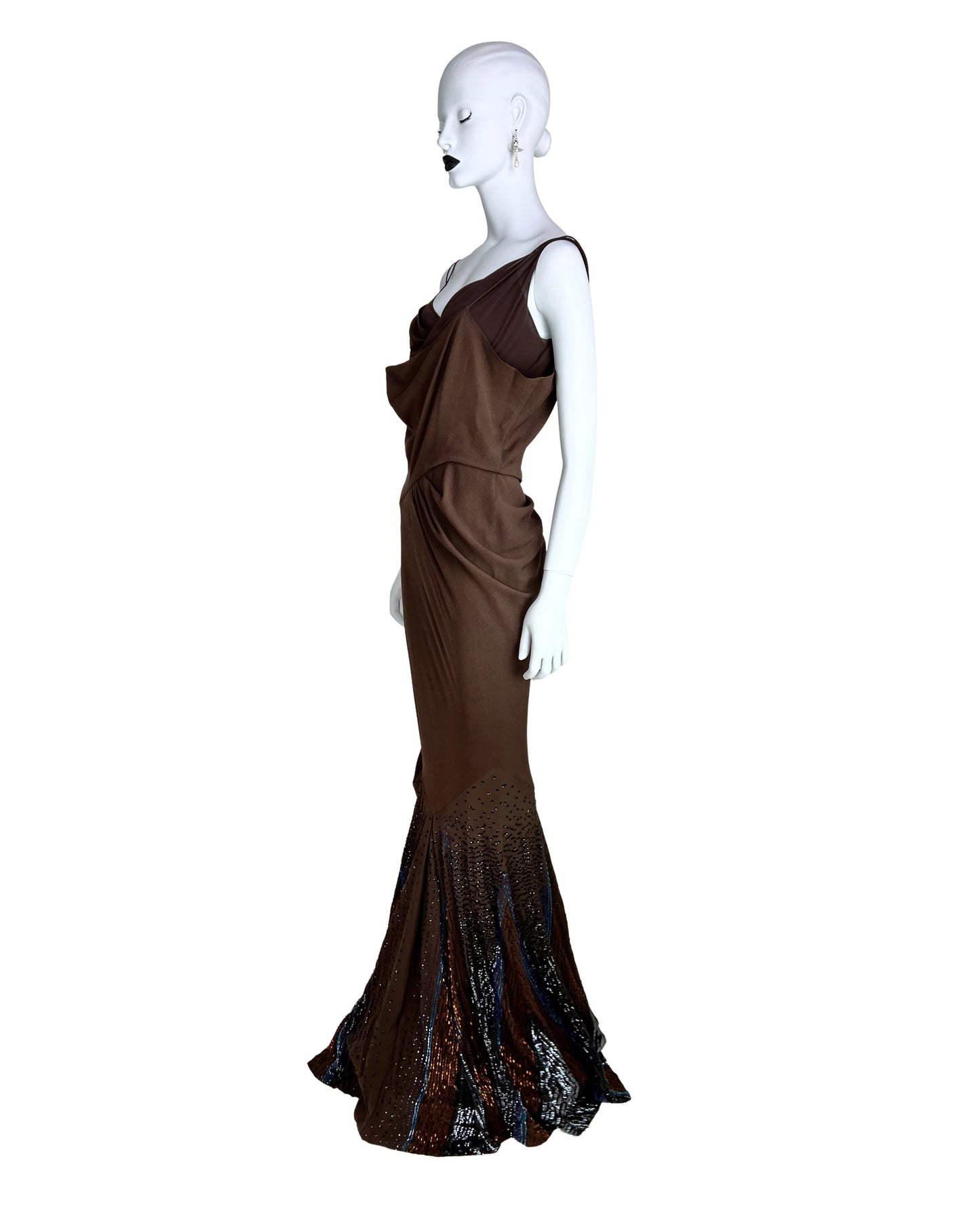 Dior Fall 2006 Silk Beaded Gown