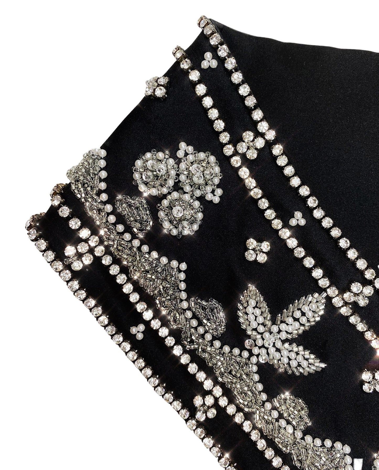 Dolce & Gabbana Fall 1999 Embellished Silk Belt