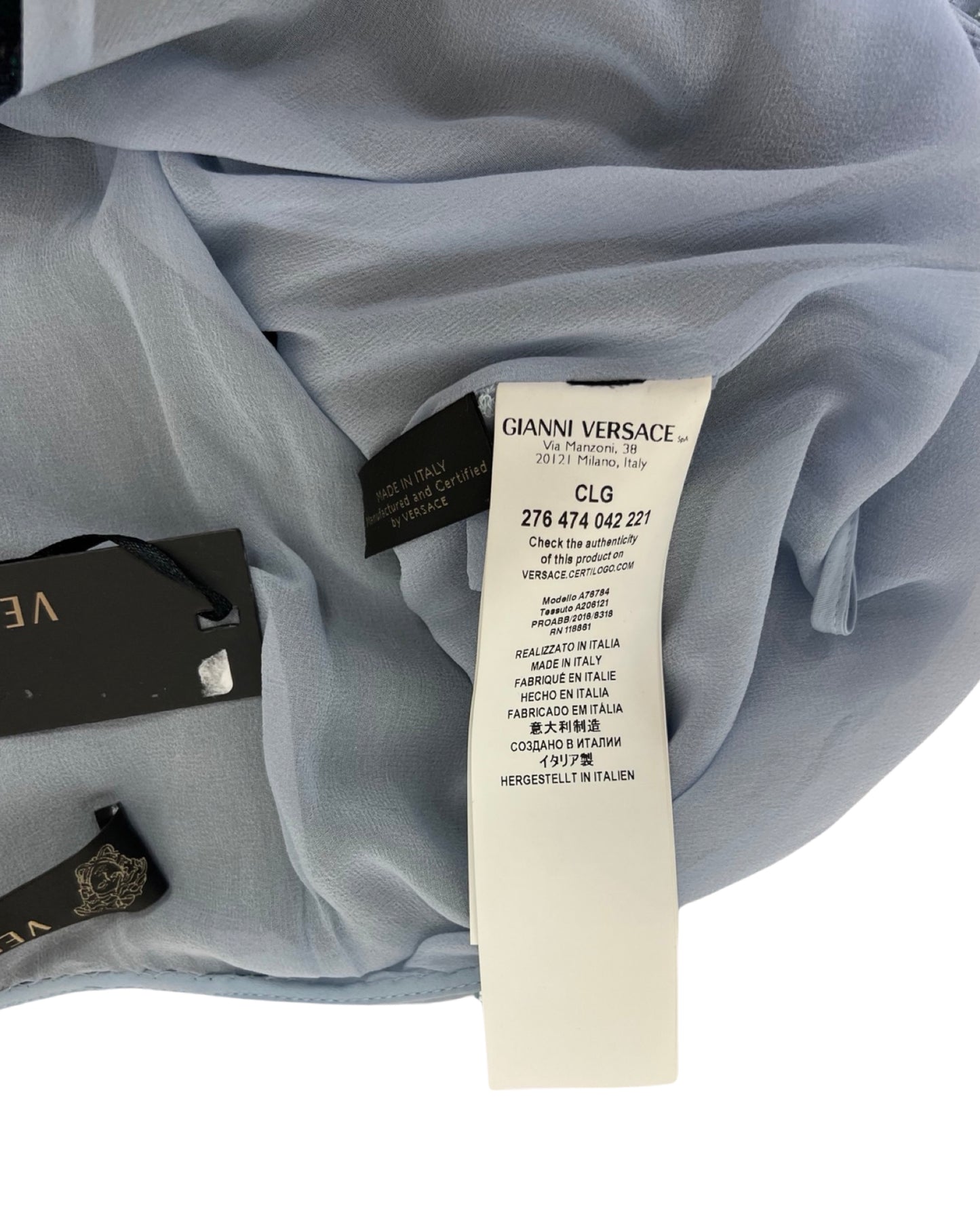 NWT Versace Spring 2017 Mini Dress