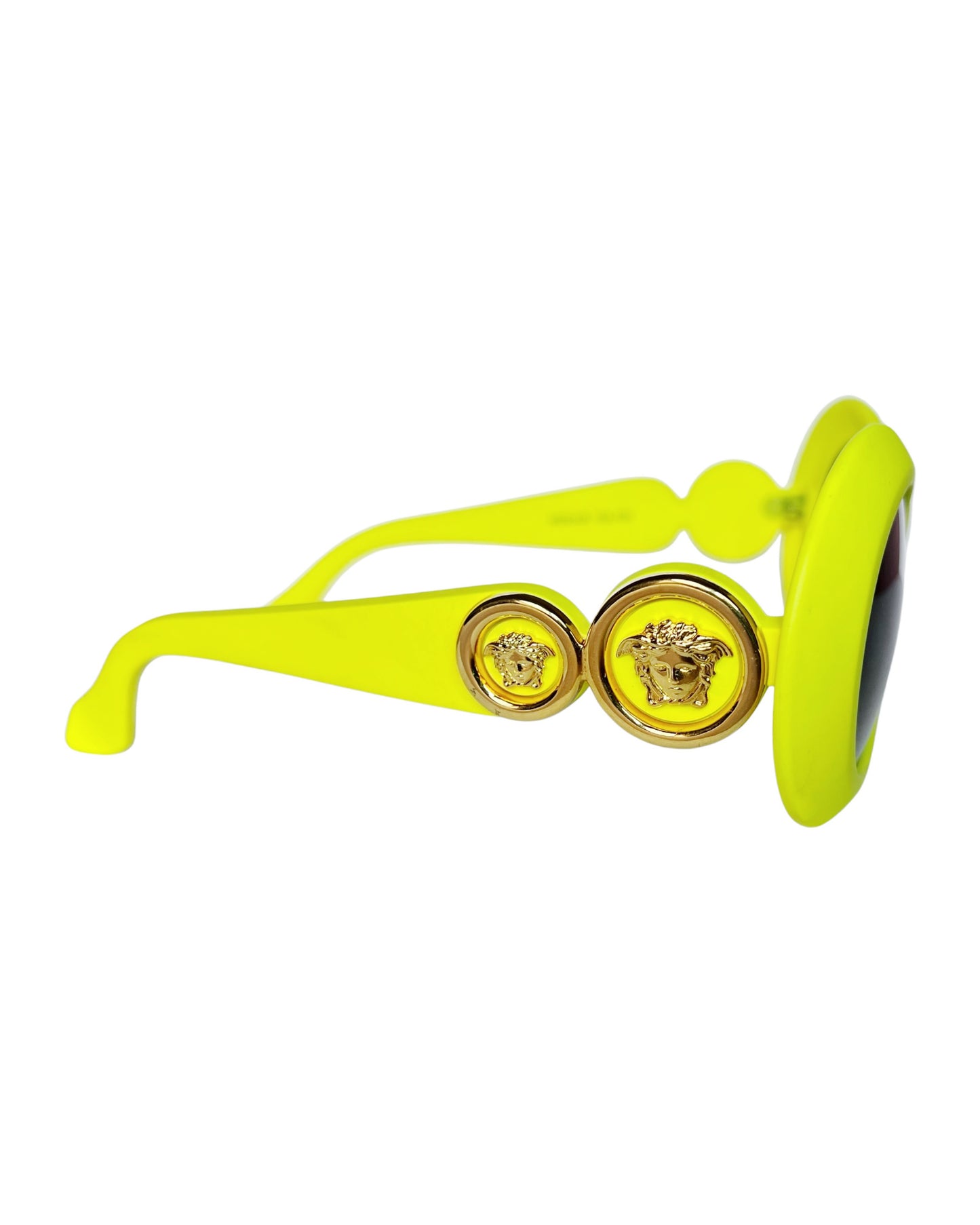 Gianni Versace Spring 1996 Medusa 418 Matte Neon Sunglasses