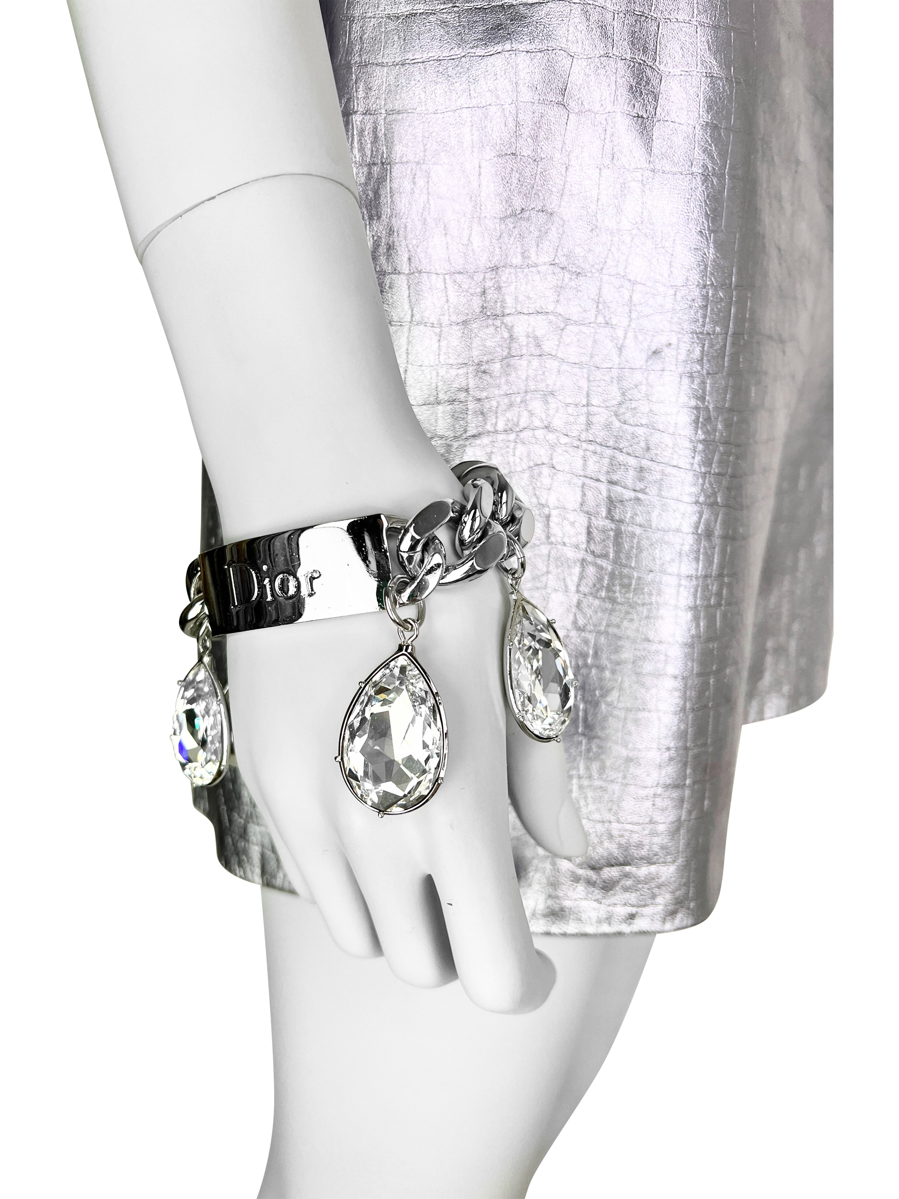 Dior Fall 2004 Swarovski Crystal Runway Bracelet