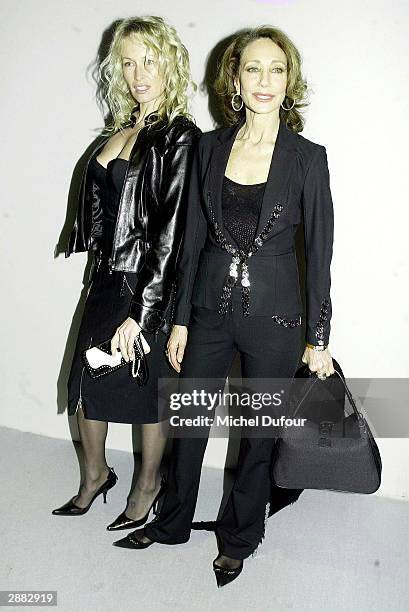 Dior by John Galliano Spring 2004 Black Suit with Silver Logo Coins