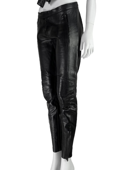 Gucci by Tom Ford Spring 1999 Leather Biker Pants