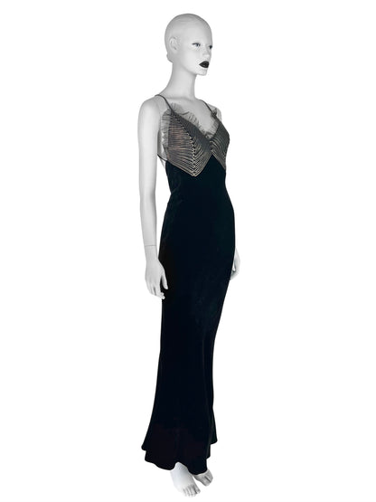 Jean-Paul Gaultier Fall 2006 Velvet Gown