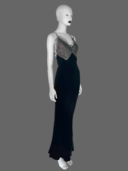 Jean-Paul Gaultier Fall 2006 Velvet Gown