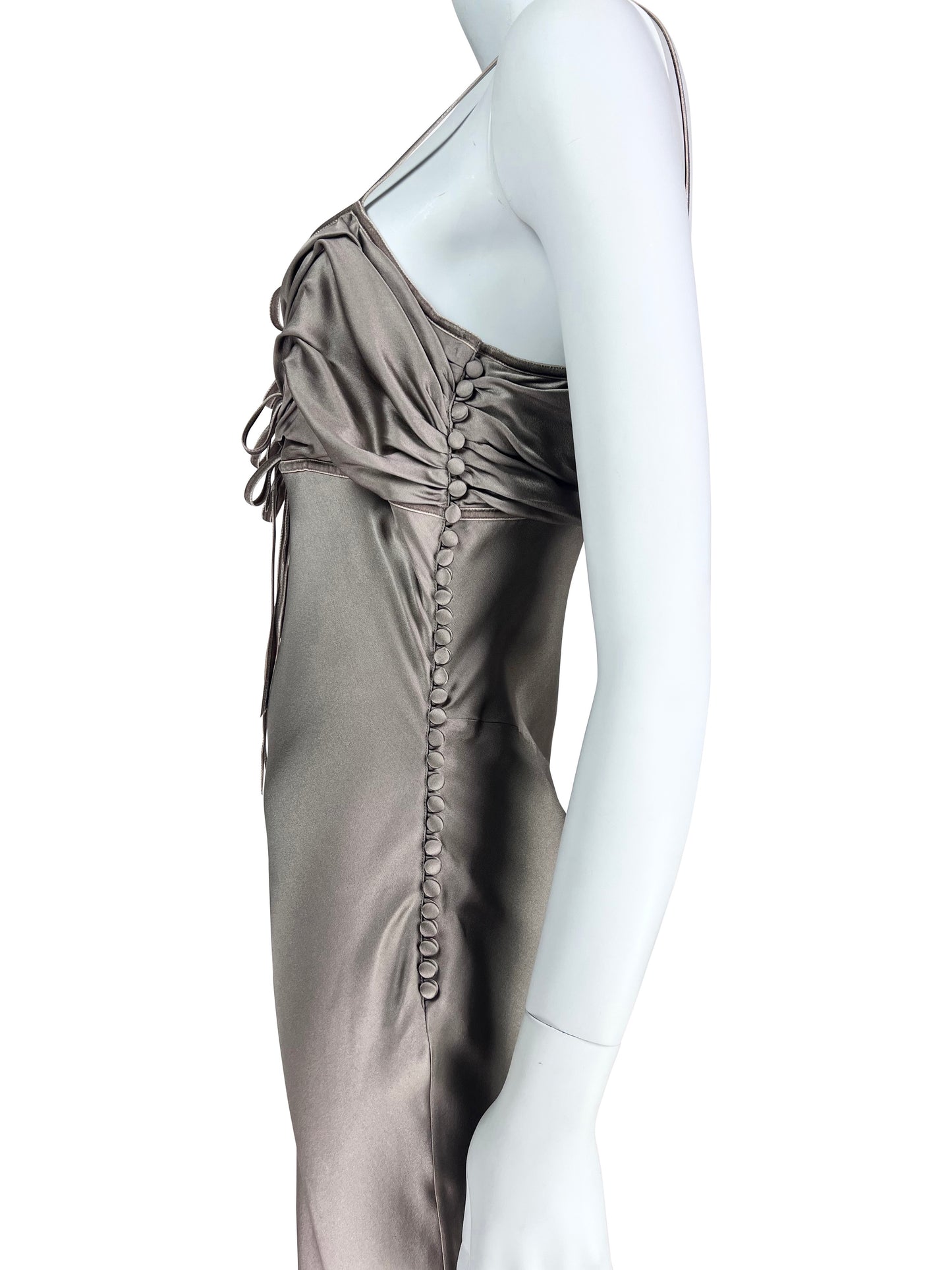 Dior by John Galliano Spring 2006 Bias Cut Silk Satin Gown