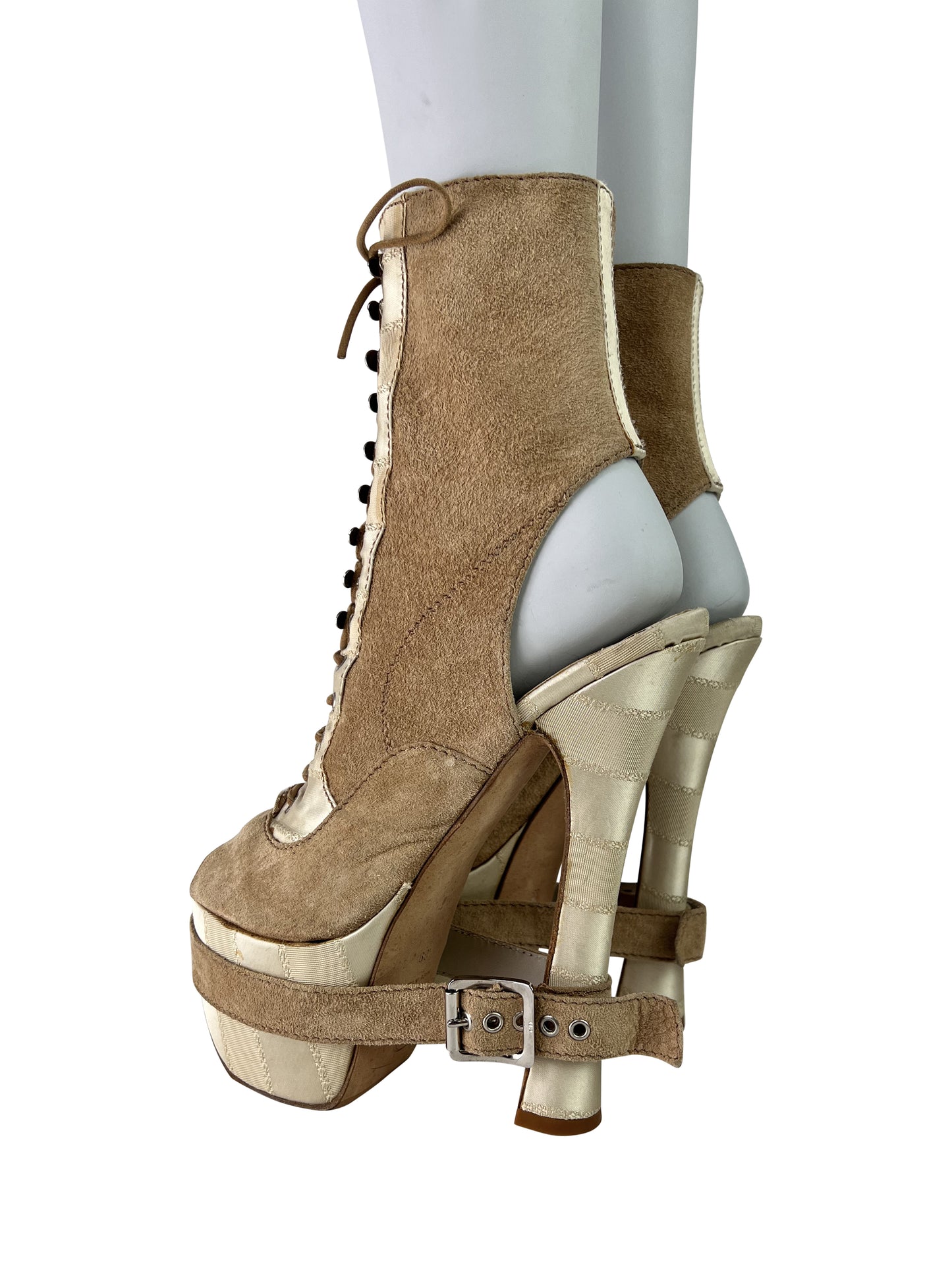 ON HOLD! Dior by John Galliano Spring 2003 Haute Couture Show Platform Heels