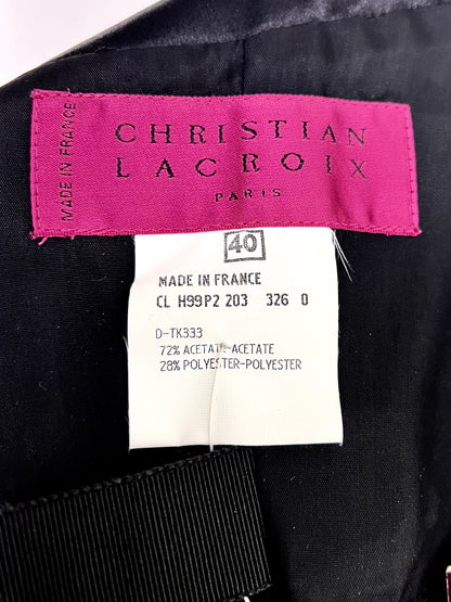 Christian Lacroix Fall 1999 Embellished Draped Gown