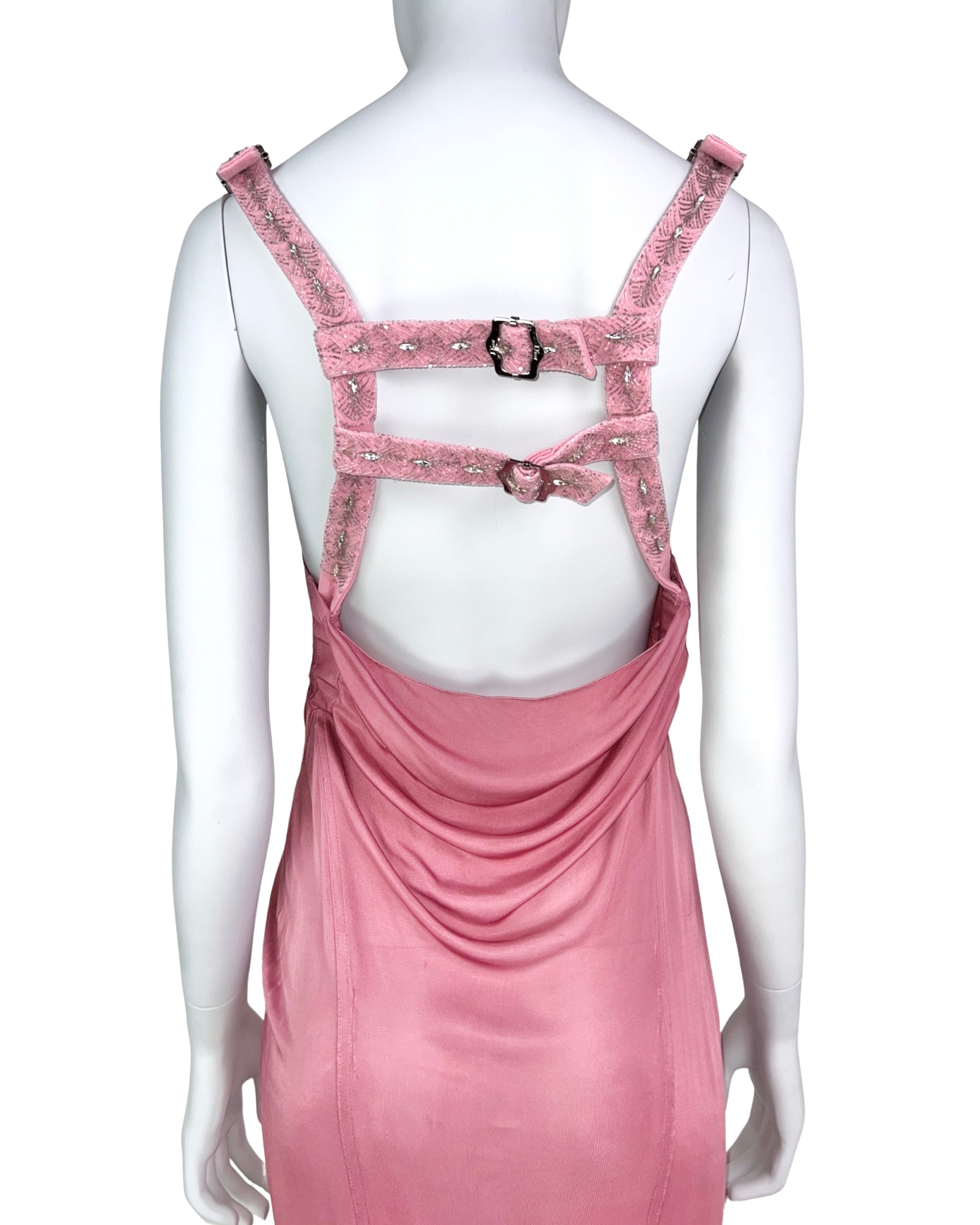 Dior Fall 2003 Embellished Silk Dress