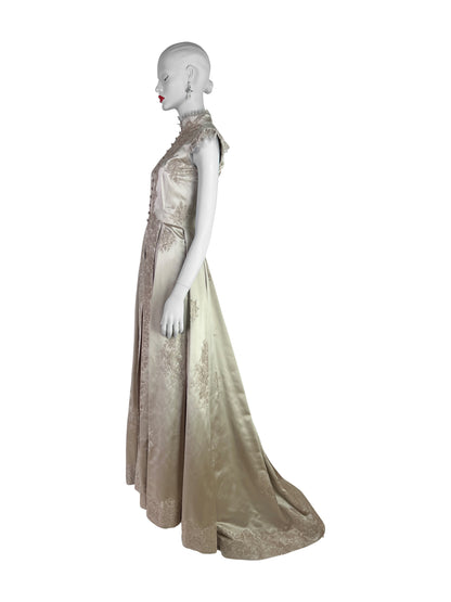 Haute Couture Pierre Balmain by Oscar de la Renta Fall 1998 Runway Ensemble