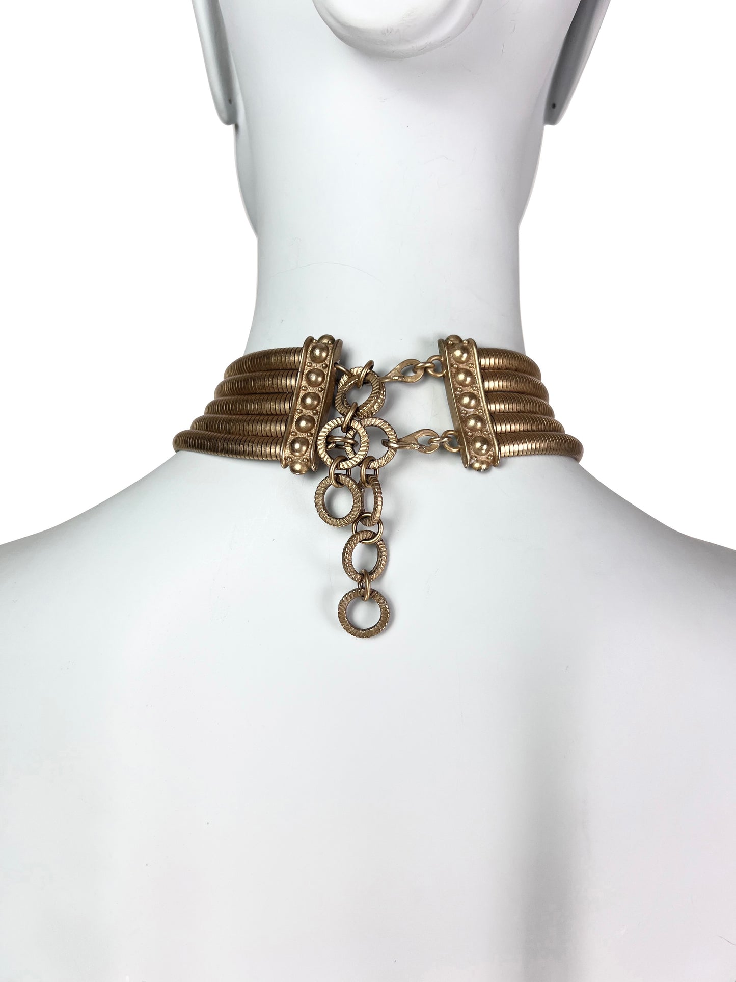 Dior by John Galliano 1998 Maasai Choker & Bracelet Set