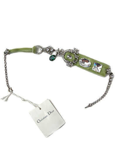 Dior by John Galliano Spring 2005 RTW Runway Velvet Choker