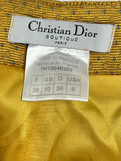Dior by John Galliano Spring 1997 RTW Golden Silk Suit
