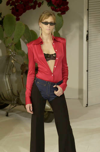 Dolce & Gabbana Spring 2001 Runway “Cowgirl” Pants, as seen on Madonna
