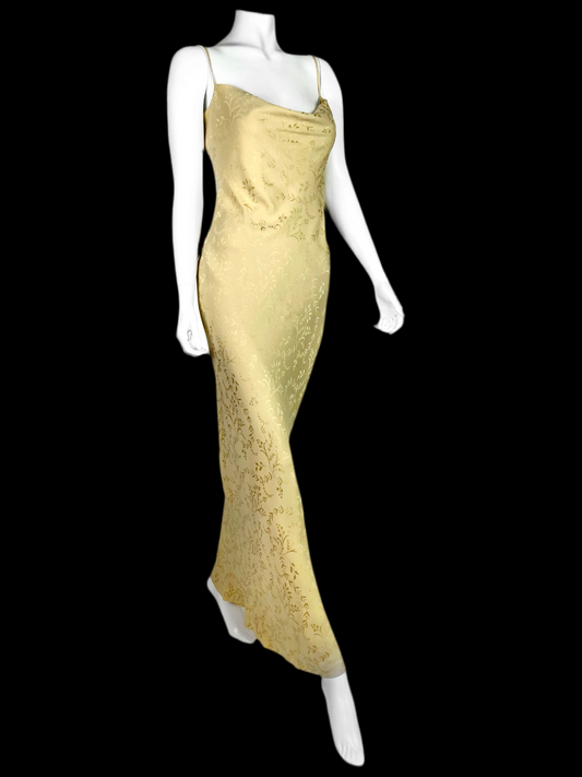 Dior by John Galliano Spring 1998 Jacquard Gown