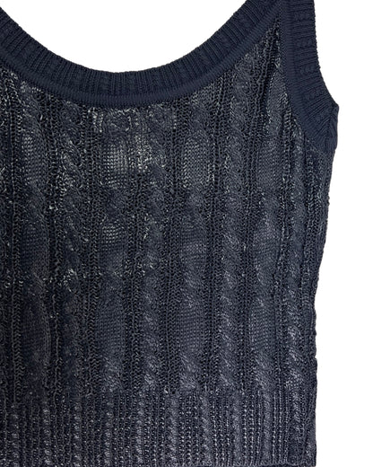 Dior Spring 1999 RTW 3-pieces Rubber Knitted Ensemble