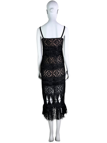 Jean-Paul Gaultier Spring 2013 Braided Raffia Dress