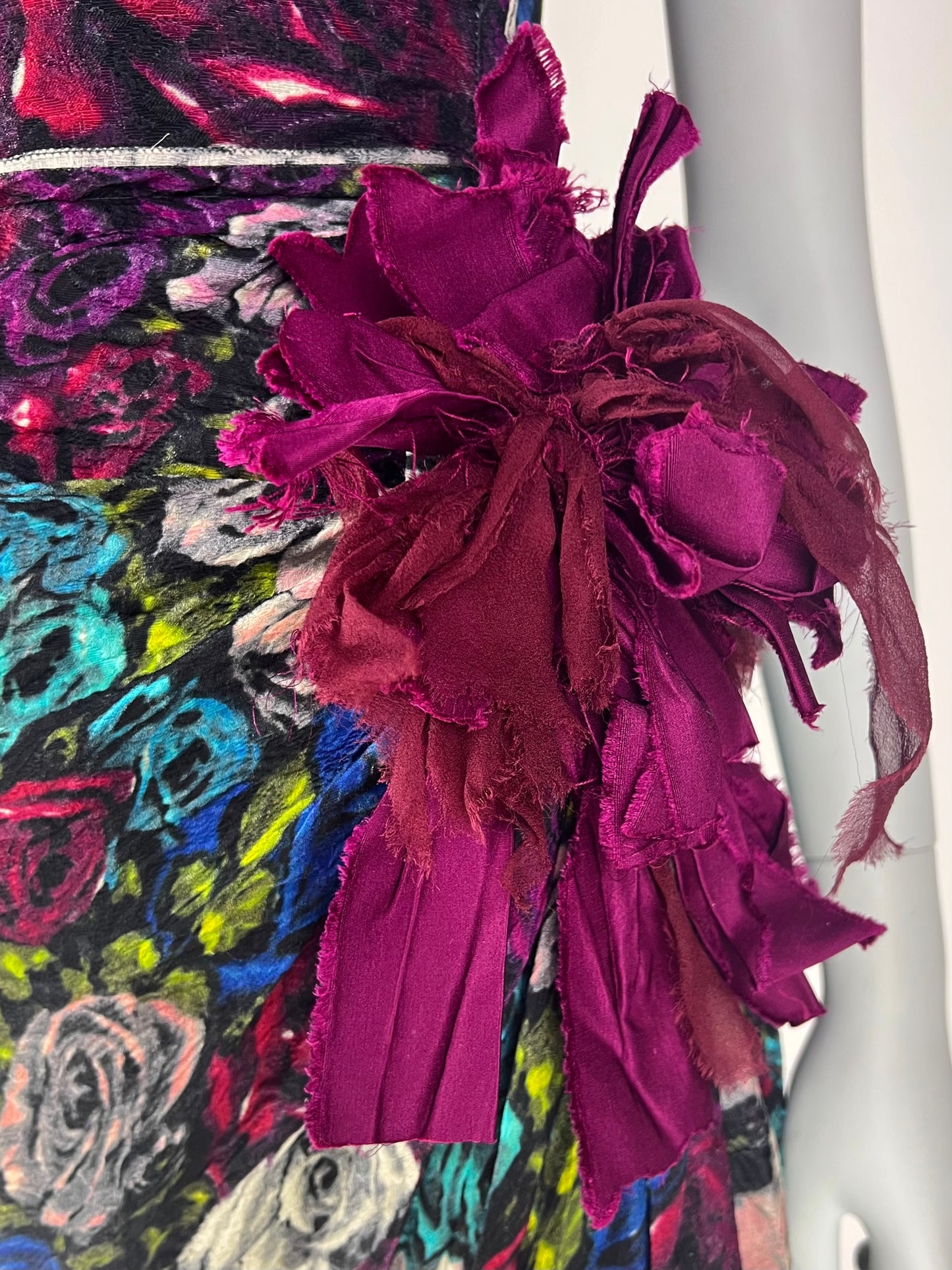 Lanvin by Alber Elbaz Resort 2010 Dramatic Floral Silk Gown