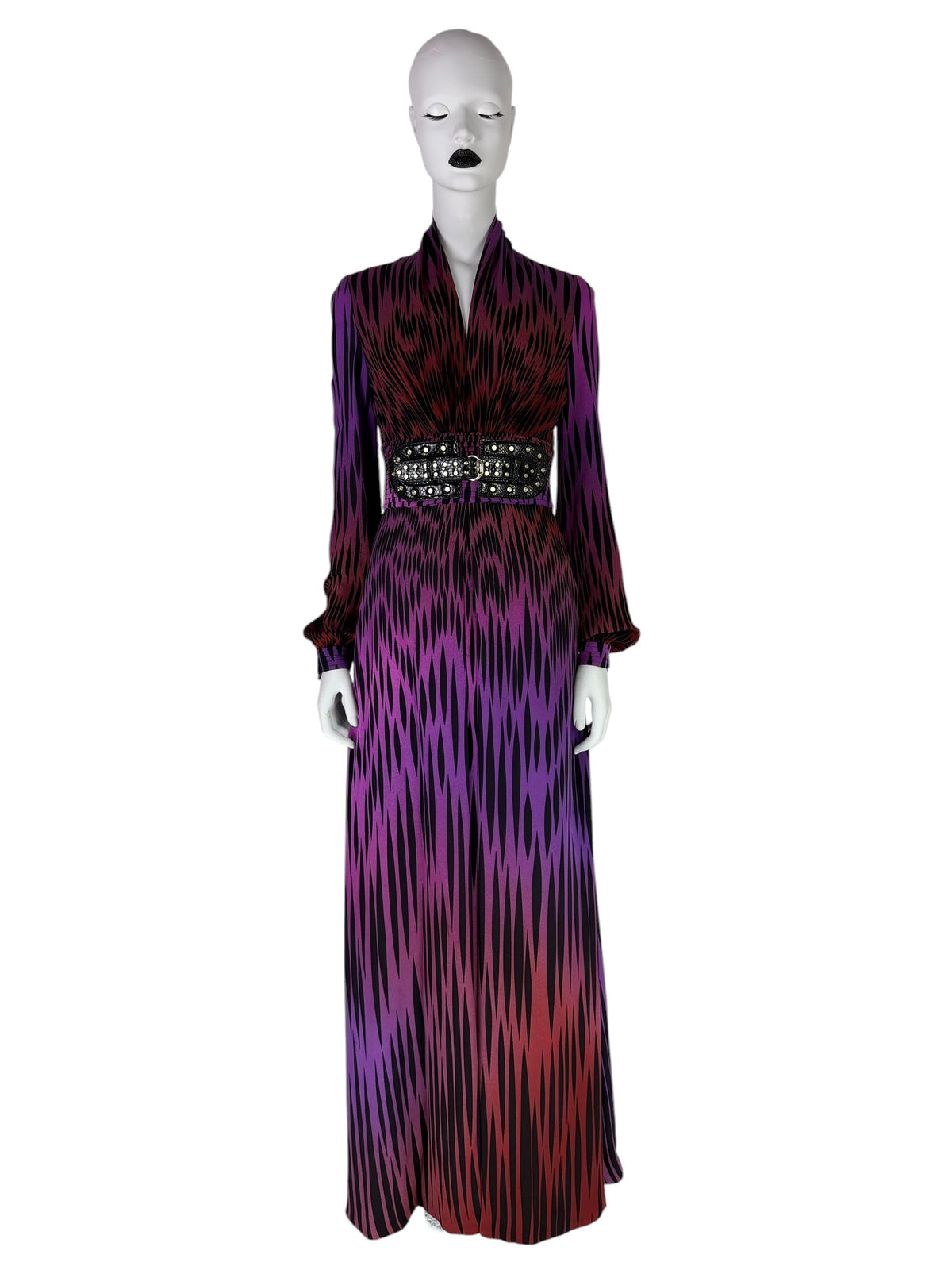 Gucci Fall 2006 Runway Look 42 Silk Gradient Gown by Frida Giannini