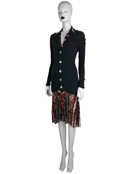 Jean-Paul Gaultier Spring 1997 Runway Cardigan-Dress