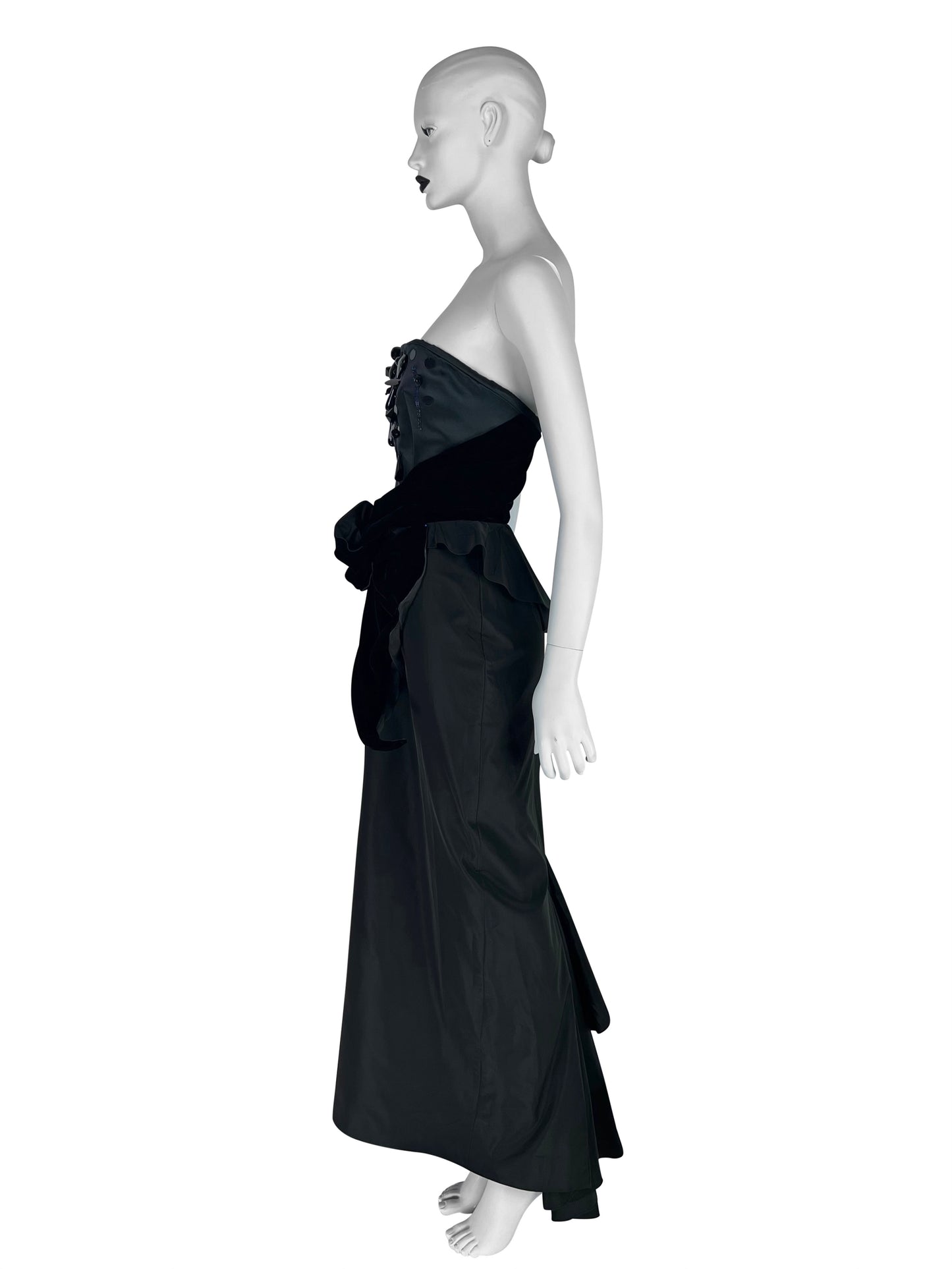 Christian Lacroix Fall 1999 Embellished Draped Gown