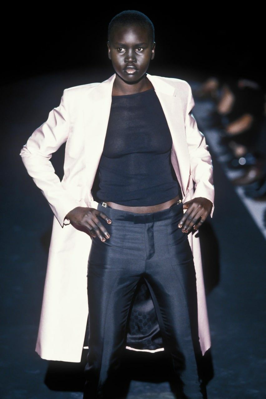 Gucci Spring 1998 Silk Coat in Pink