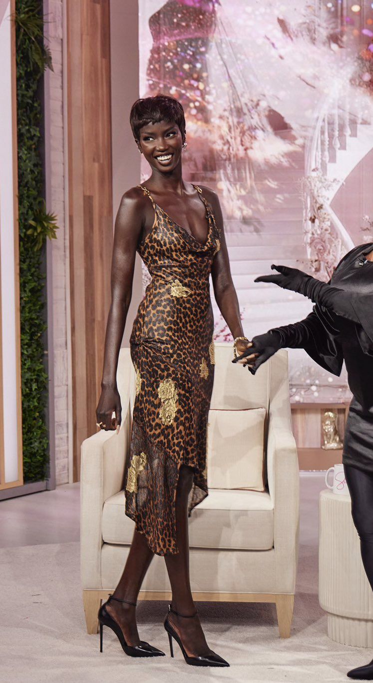 Dior by John Galliano Fall 2000 RTW Runway Leopard Slip Dress