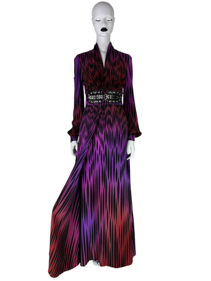 Gucci Fall 2006 Runway Look 42 Silk Gradient Gown by Frida Giannini