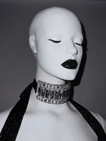 Dior by John Galliano Spring 2004 Runway Plexiglass Crystal Choker