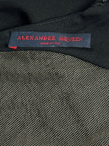 Alexander McQueen Fall 2005 Hitchcock Lace Back Jersey Dress
