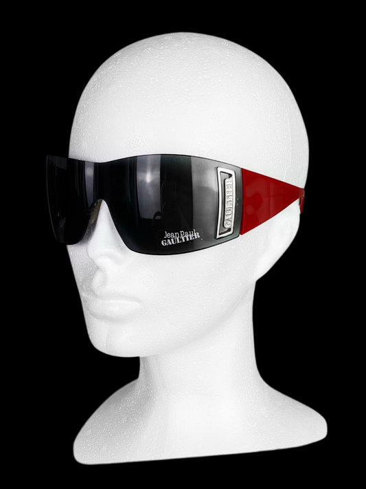 Jean-Paul Gaultier 2000s Monoshield Logo Sunglasses