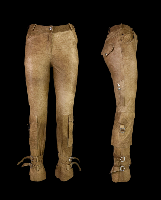 Dior Spring 2004 Leather Pants