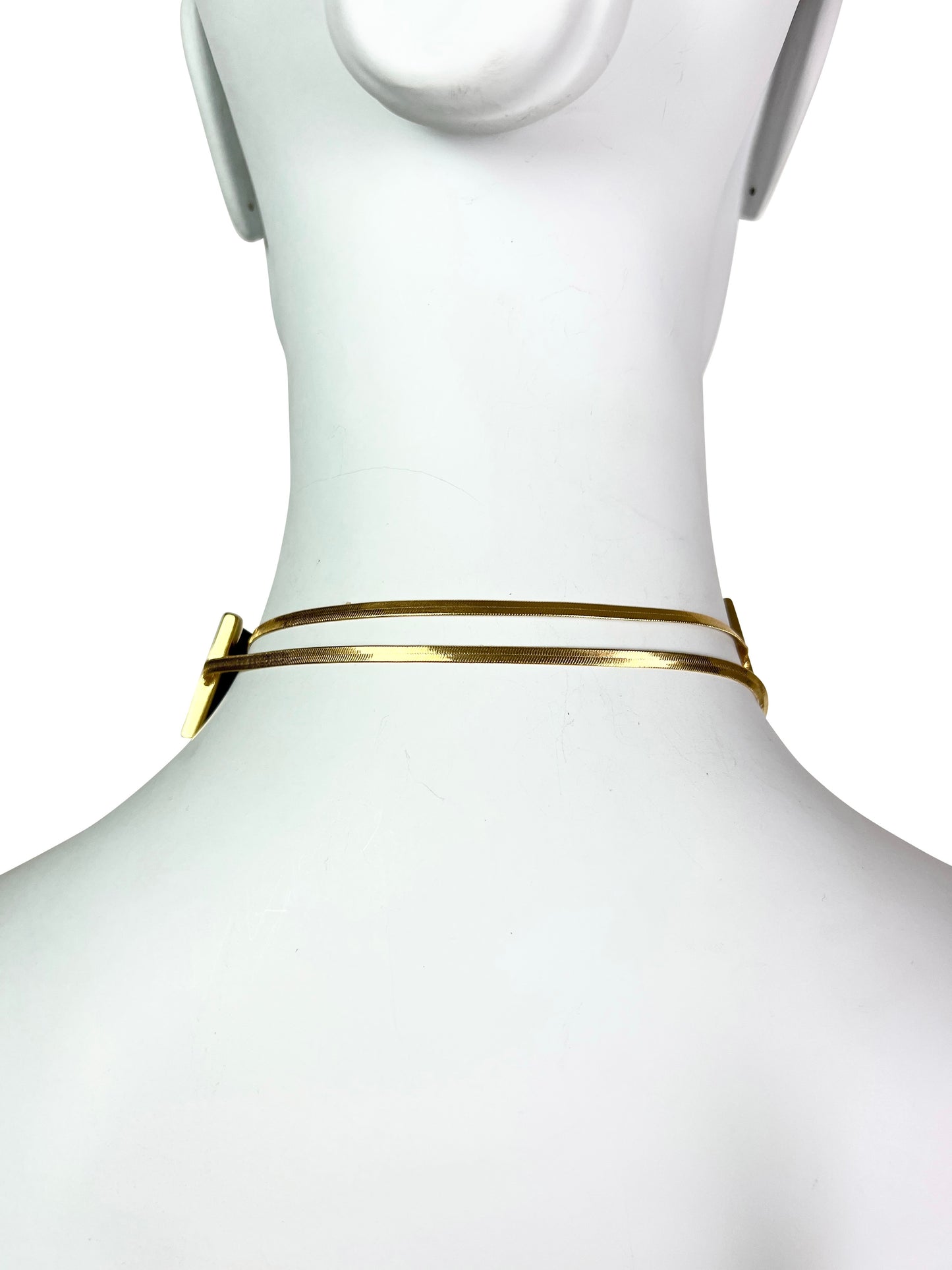 Dior by John Galliano Spring 2001 Crystal Camo Wrap Around Choker