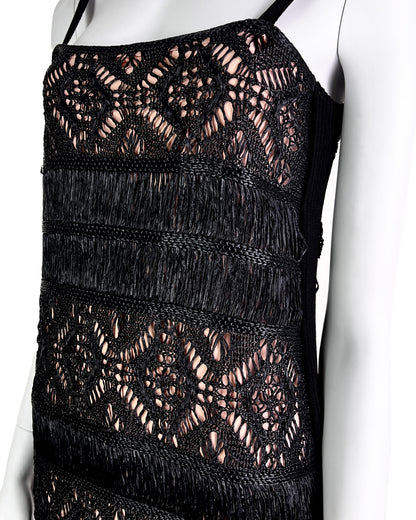 Jean-Paul Gaultier Spring 2013 Braided Raffia Dress