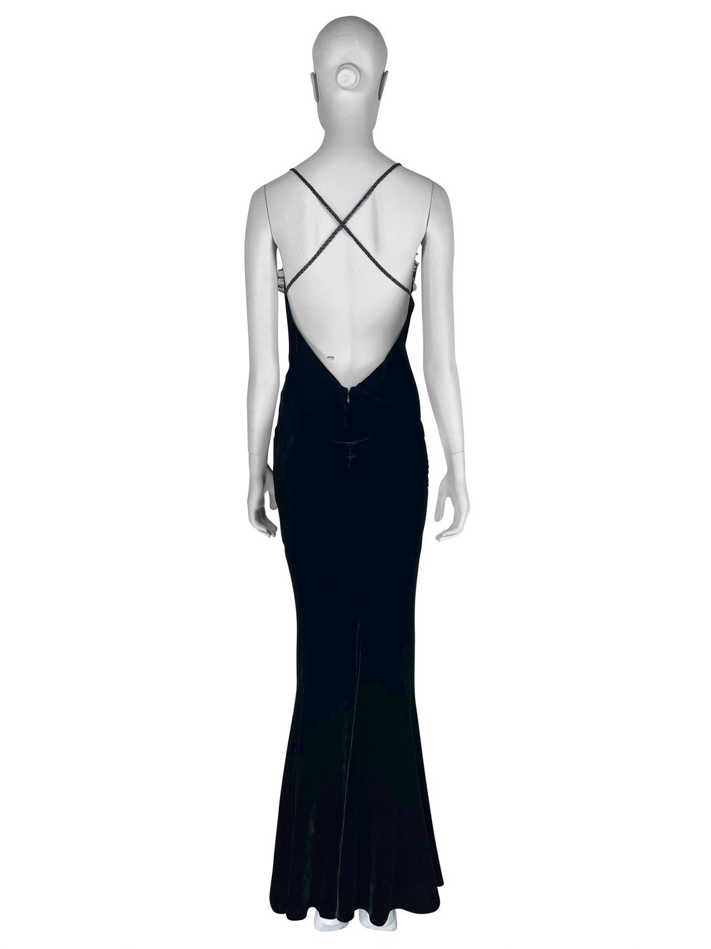 Jean-Paul Gaultier Fall 2006 Velvet Gown