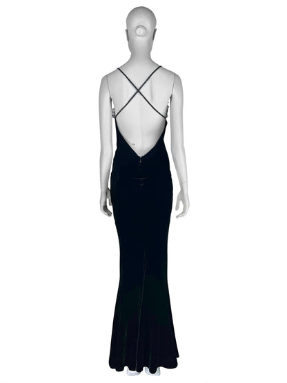 Jean-Paul Gaultier Fall 2006 Velvet Gown