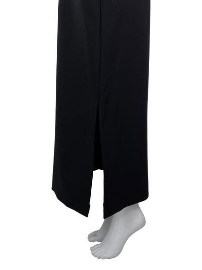 Gucci Fall 1997 G-logo Strap Evening Black Dress
