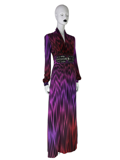 Gucci Fall 2006 Runway Look 42 Silk Gradient Gown by Frida Giannini