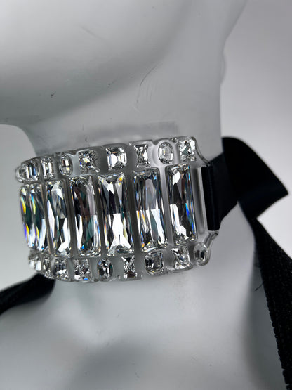 Dior by John Galliano Spring 2004 Runway Plexiglass Crystal Choker