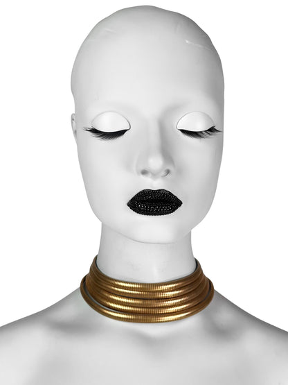 Dior by John Galliano 1998 Maasai Choker & Bracelet Set