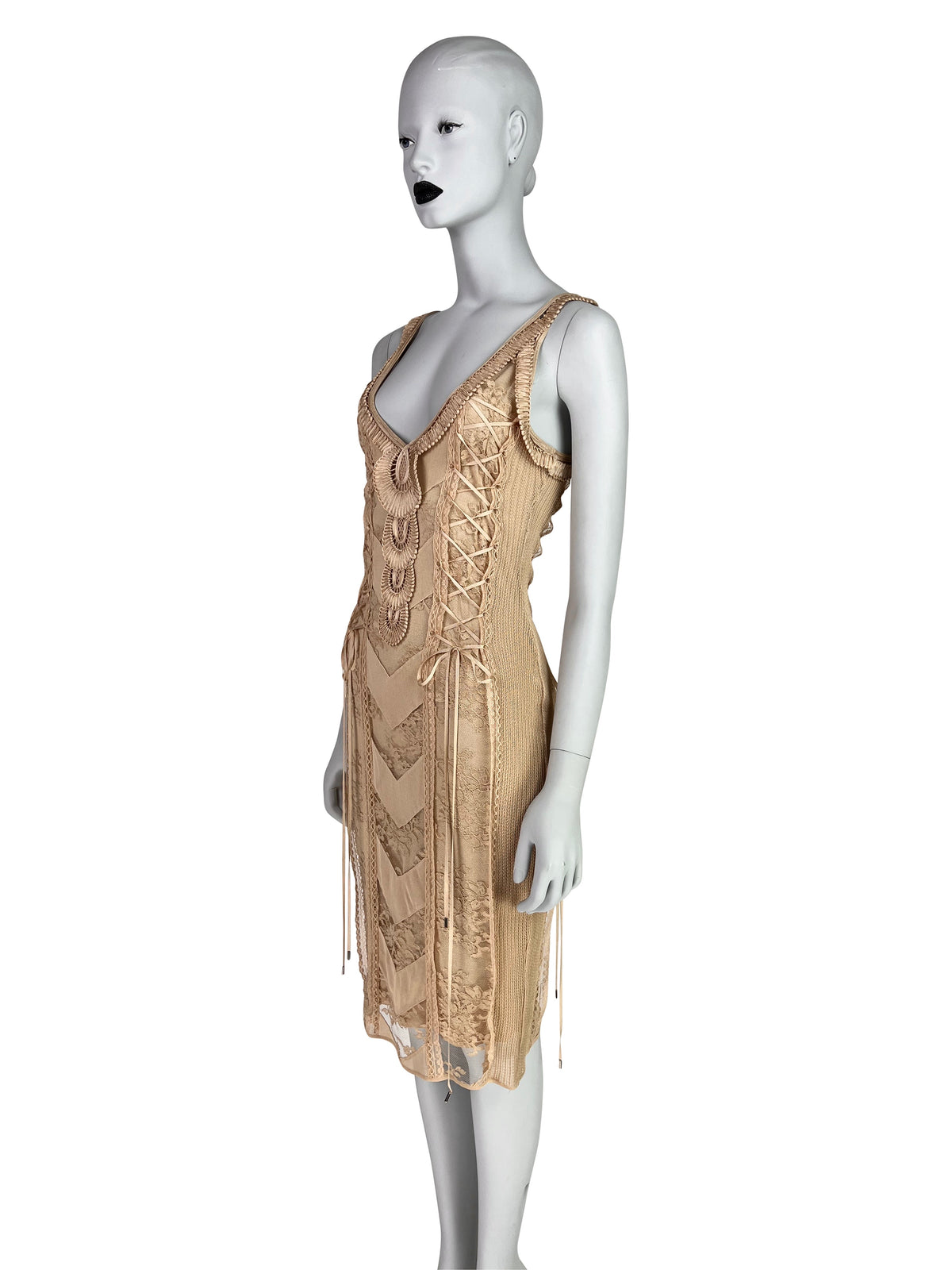 Dior by John Galliano Spring 2006 Knit Playsuit Dress