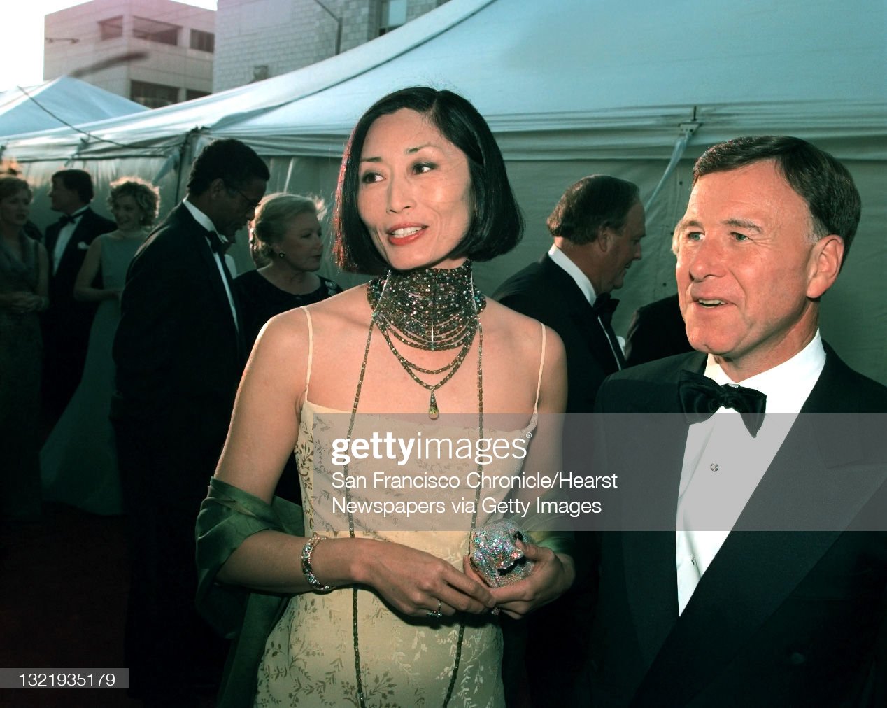 Dior by John Galliano Spring 1998 Jacquard Gown