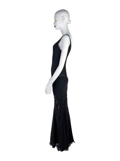 Dior by John Galliano Fall 2002 Bias Cut Beaded Gown